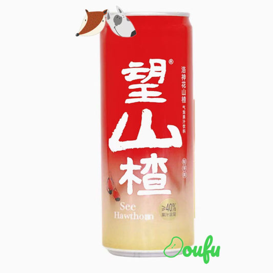 HWS Hawthorn & Hibiscus Fruit Water 好望水山楂洛神花果汁气泡水330ml