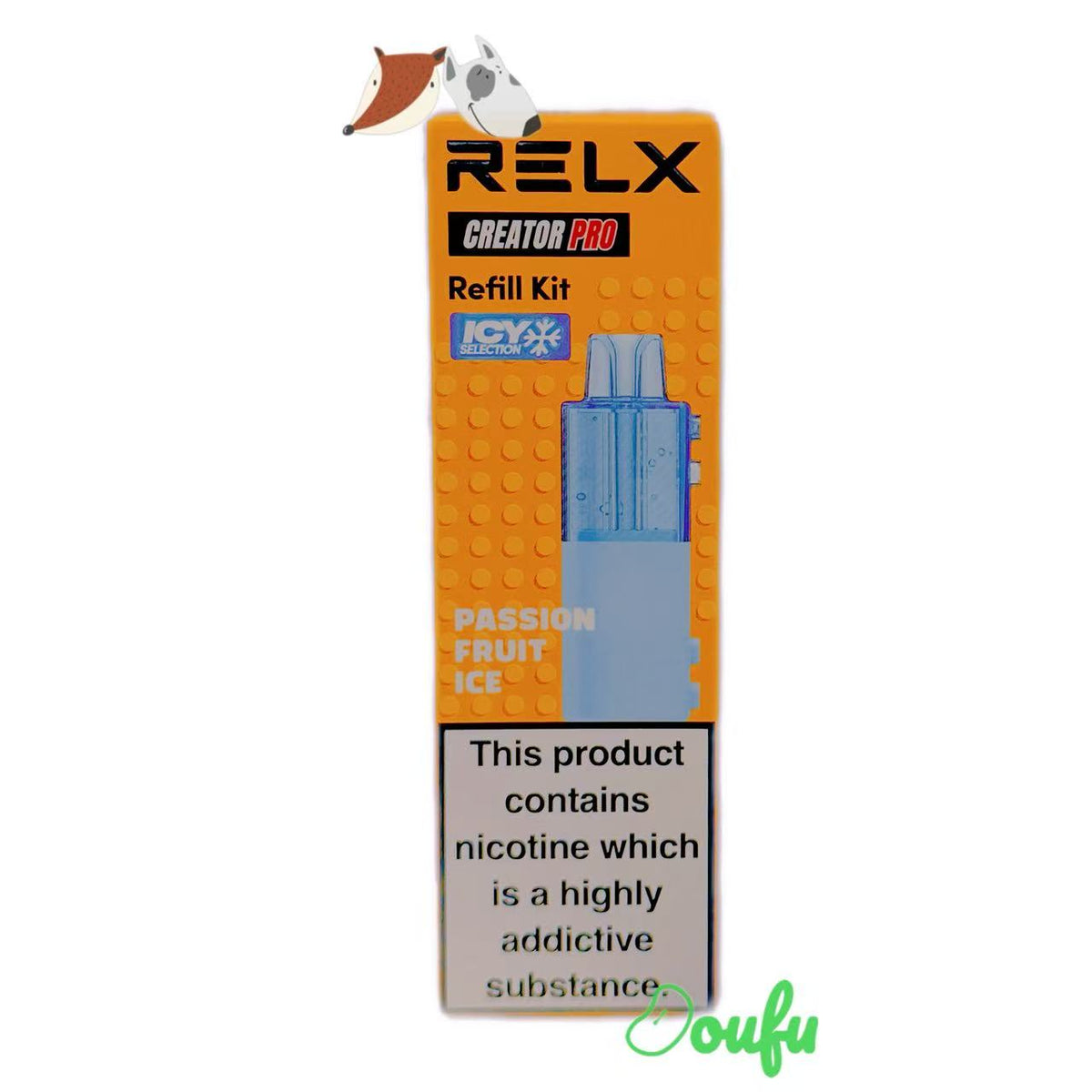 RELX Creator Pro Passion Fruit Ice 悦刻积木系列烟弹-百香冰爆