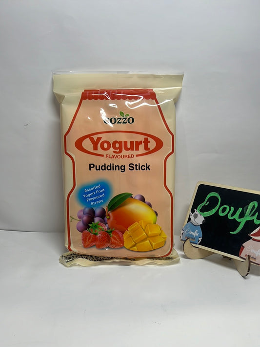 COZZO Yoghurt Pudding Jelly Stick 乳酸味布丁条12pcs