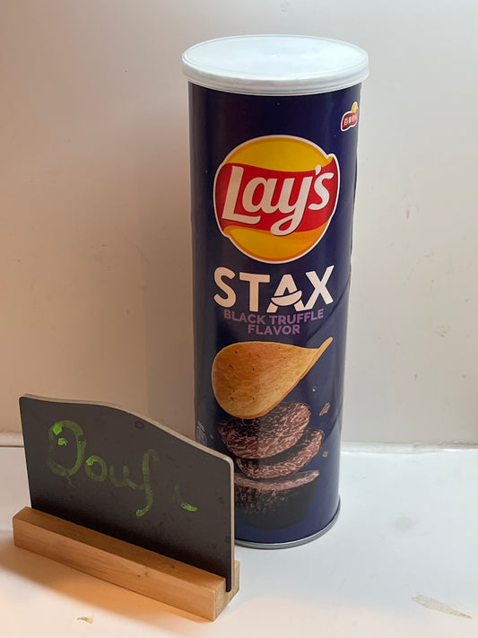 LAY Black Truffle Potato Chip (Tube)乐事黑松露薯片桶装90g