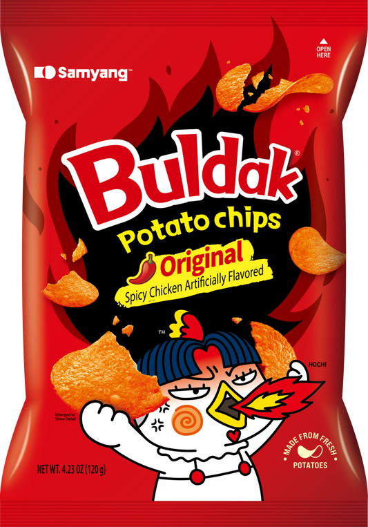 Samyang Buldak Potato Chips Original Flavour 三养原味薯片 55g