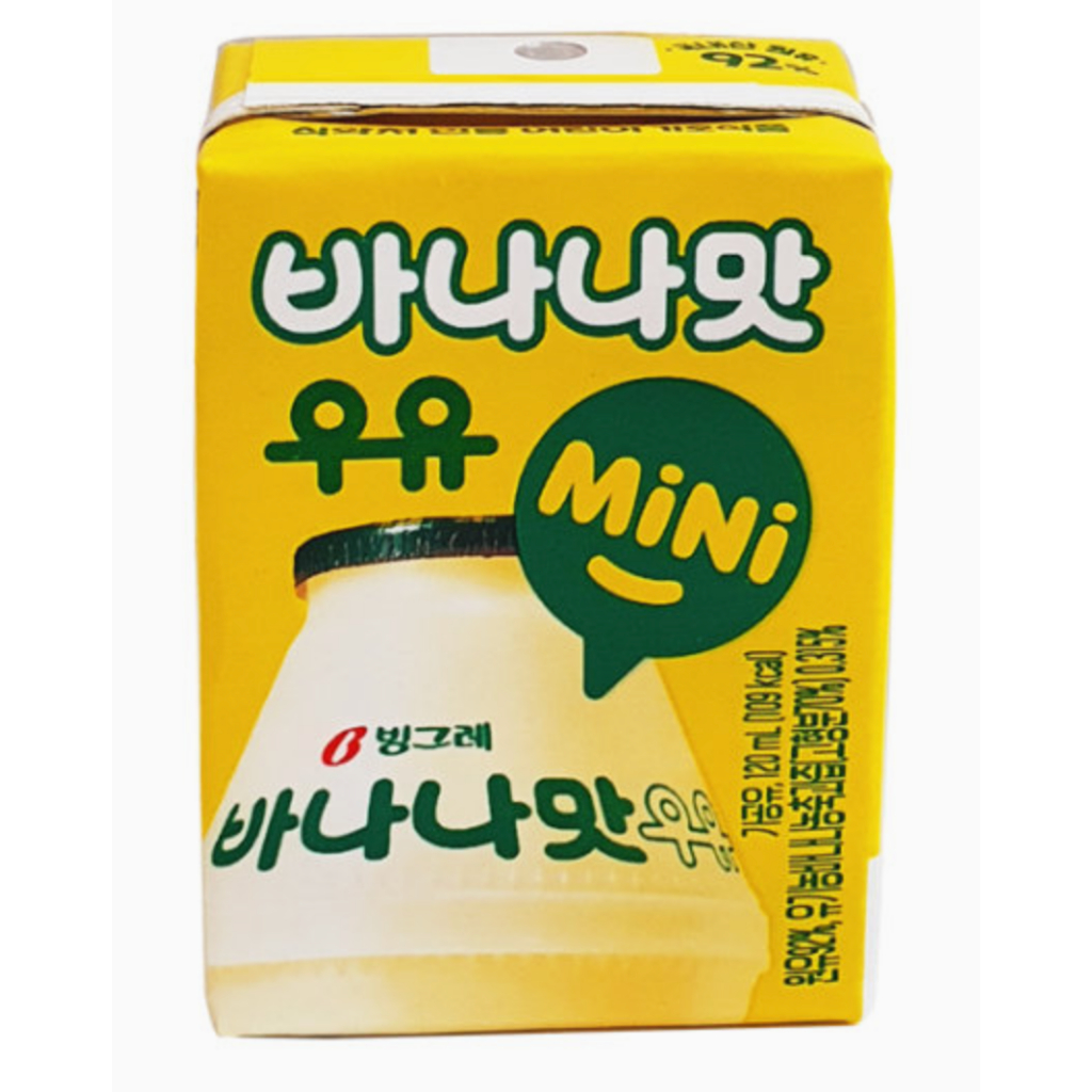 Binggrae Banana Milk 宾格瑞香蕉牛奶 120ml