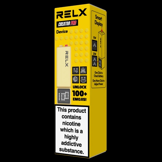 RELX Creator Pro Device Yellow 积木系列烟杆黄色