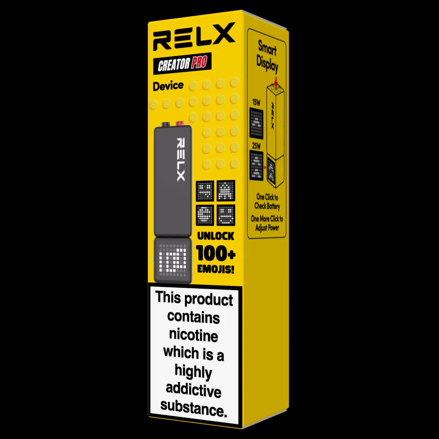 RELX Creator Pro Device Black 积木系列烟杆黑色