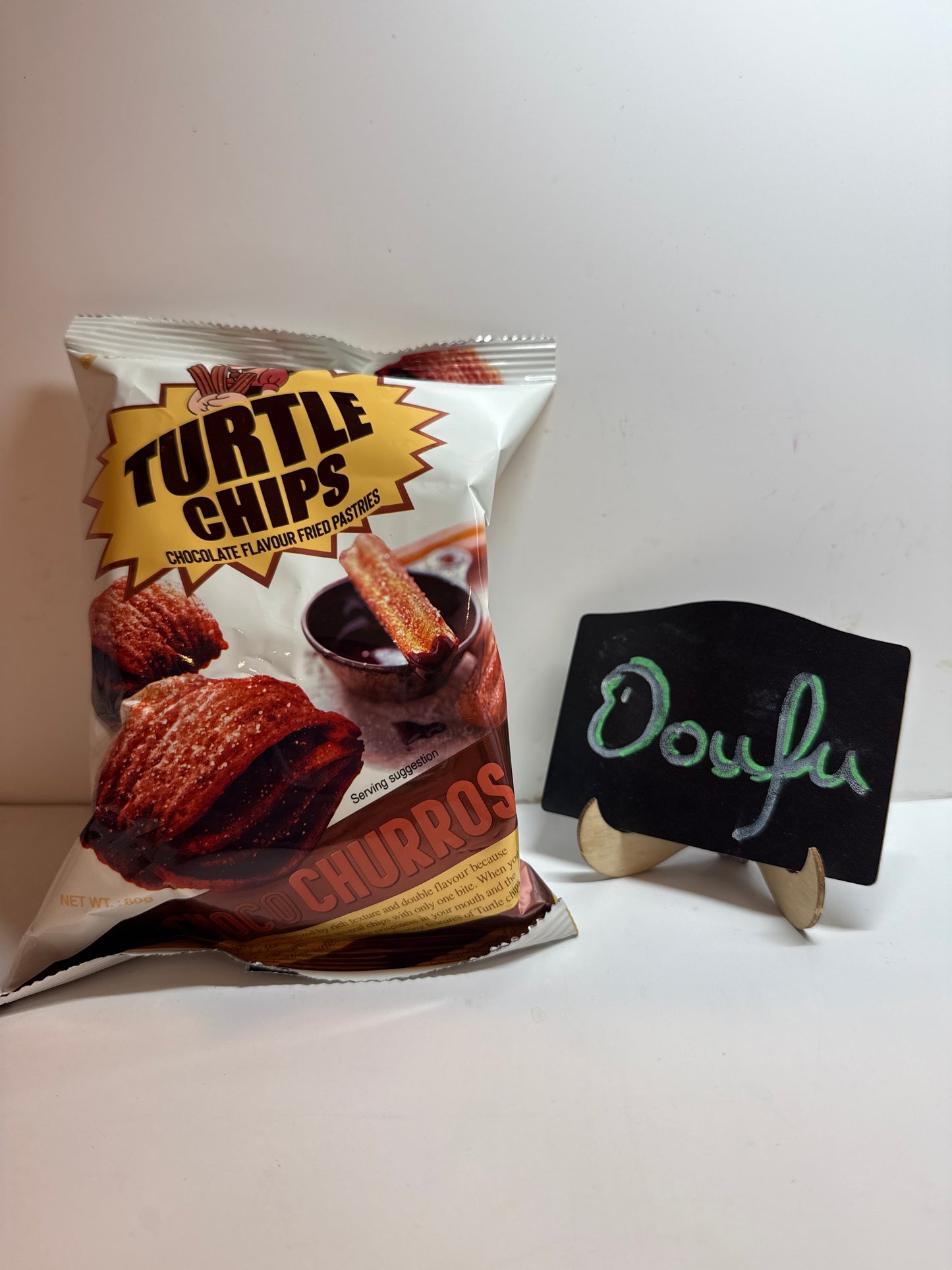 ORION Turtle chips choco churrus 80g