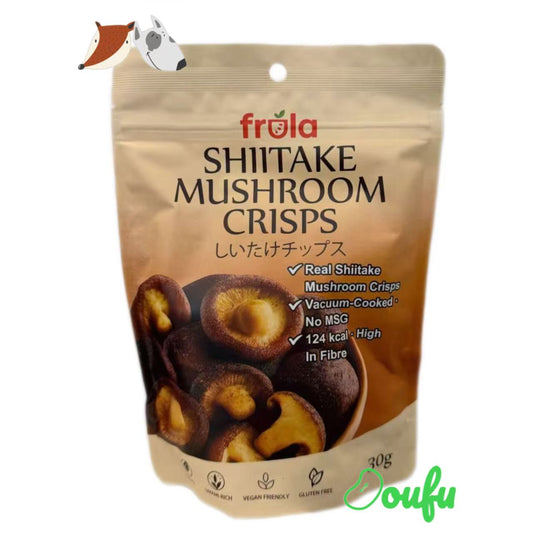 Frula Vegetable Crisps Shiitake Frula 蔬菜脆-原味蘑菇脆 30g