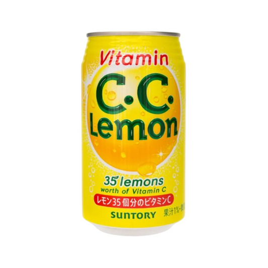 Suntory C.C. Lemon Soda 三得利柠檬苏打 350ml
