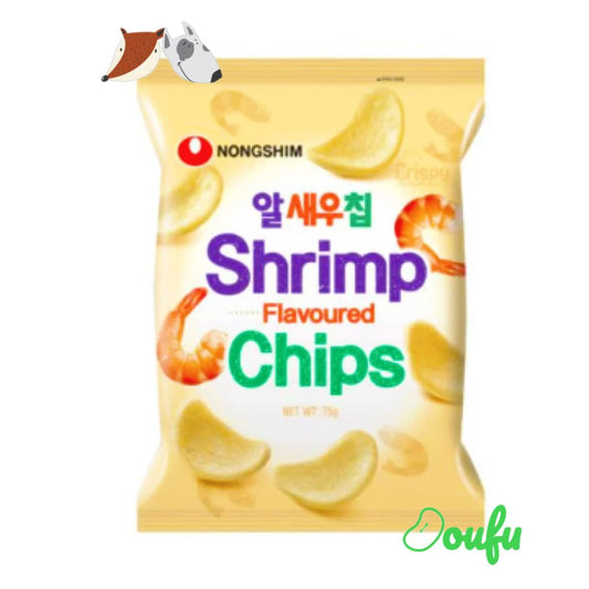 NONGSHIM SHRIMP FLAVOUR CHIPS NXXP 75g 韩国农心虾片75克
