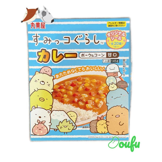 MARUMIYA(JP)-SUMIKKO GURASHI CURRY PORK & CORN SWEET 160g 丸美屋即食咖喱（猪肉＆玉米 ）160g