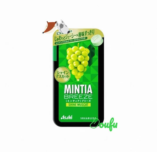 Asahi Mintia Breeze Shine Muscat 朝日清新麝香葡萄薄荷糖36g