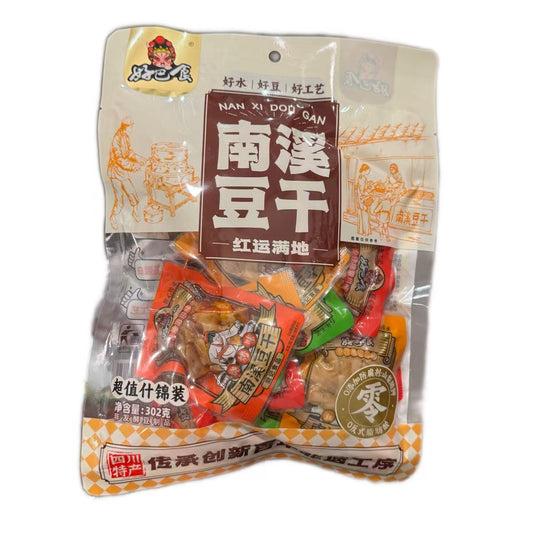 HBS Dried Beancurd Assorted 好巴食南溪豆干 什锦味 302g
