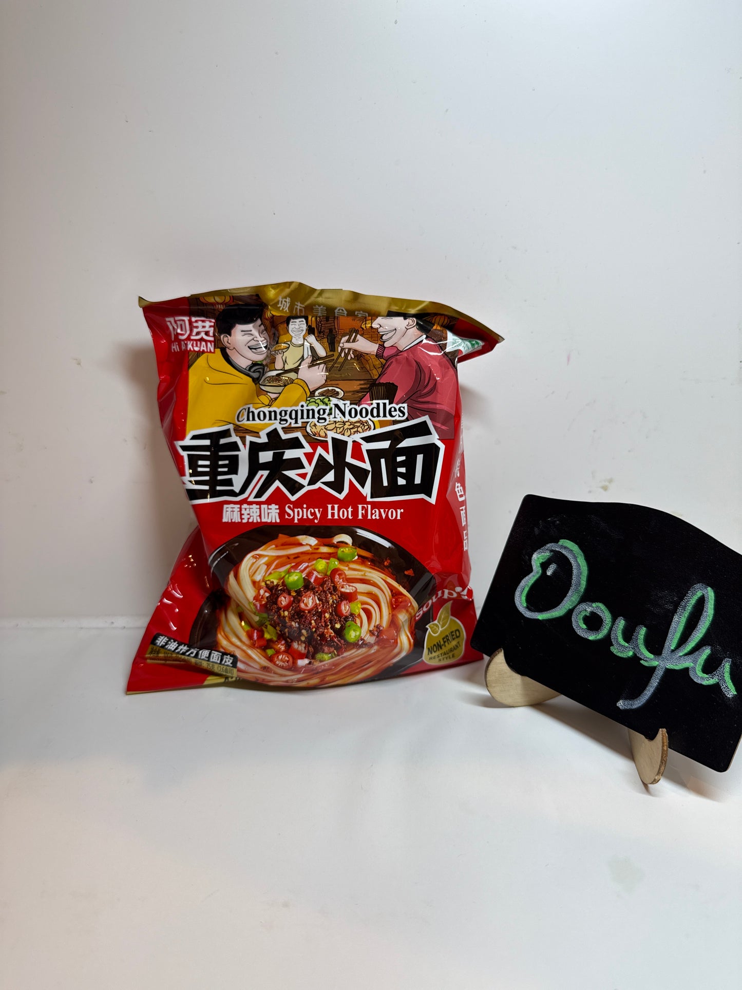 BJ Chongqing Noodles Spicy Hot flavor 阿宽重庆小面麻辣味 100g