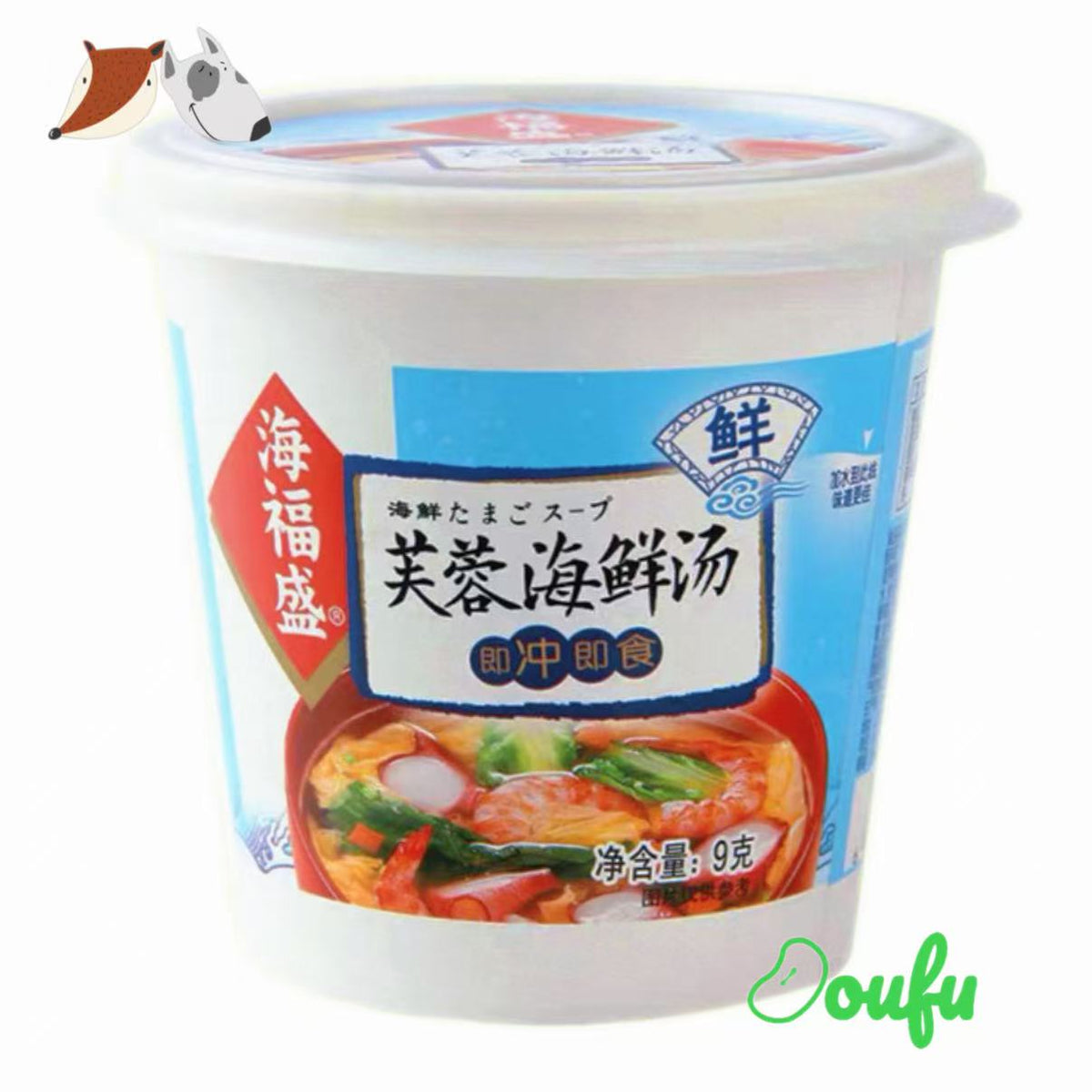 HFS Seafood Flavour Soup 9g 海福盛芙蓉海鲜汤 9g