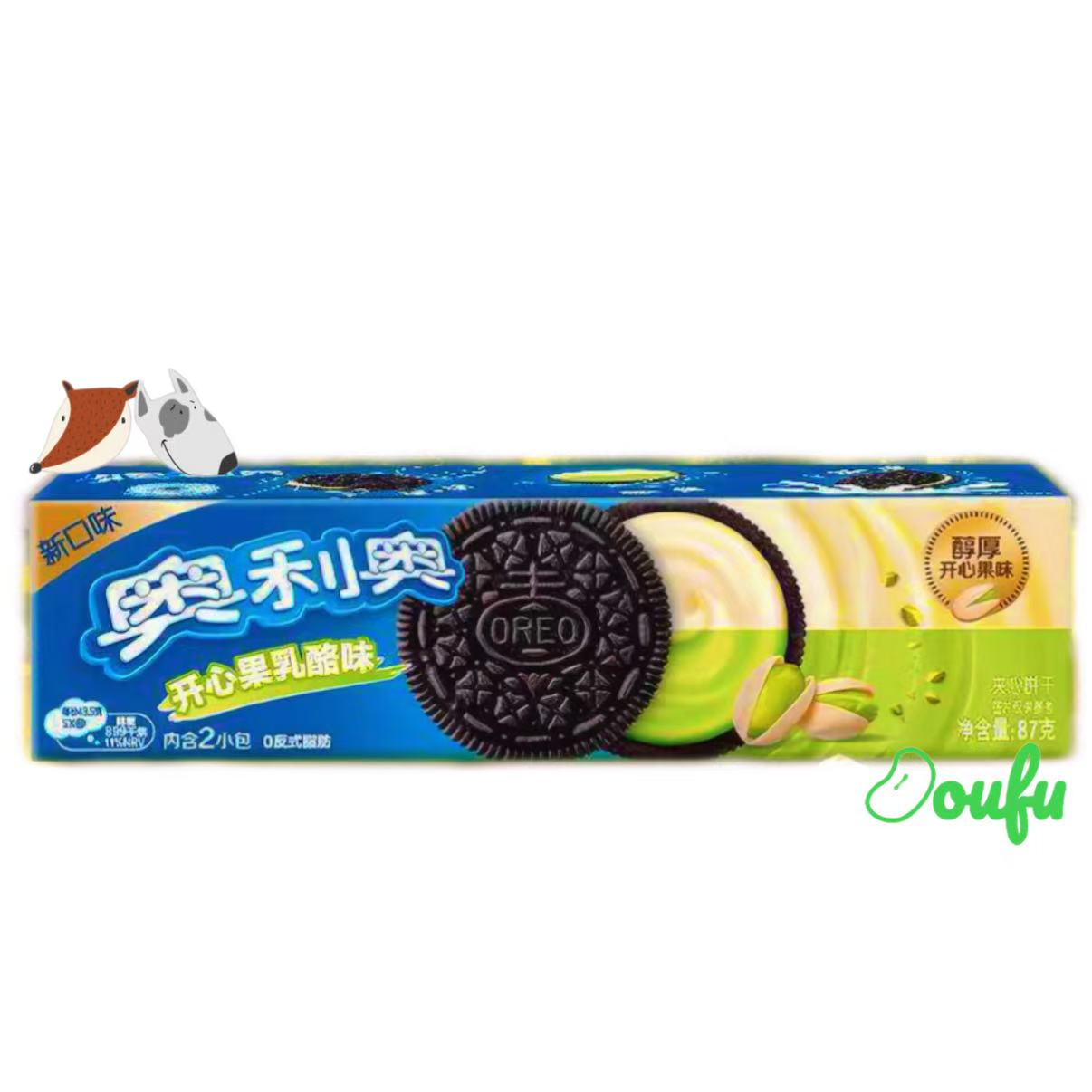 Oreo Pistachio Yogurt Flavour 87g 奥利奥开心果乳酪味 87g