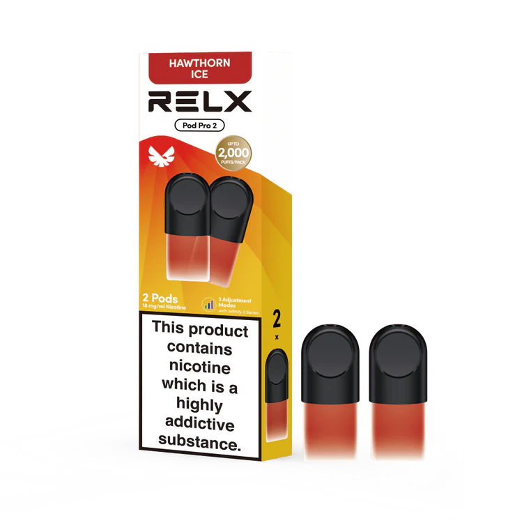 Relx Infinity Pods Hawthorn Ice 2pcs 悦刻烟弹两颗装 冰糖葫芦味