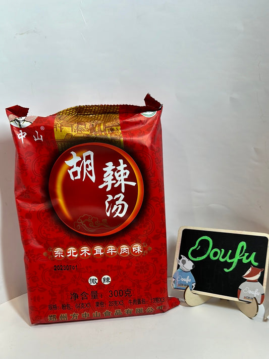 FZS Black Fungus Fl Vermicelli 方中山 东北木耳牛肉味 微辣胡辣汤 300g