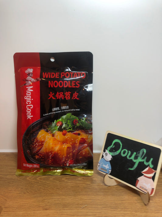 HDL Wide Potato Noodles 海底捞火锅苕皮 200g