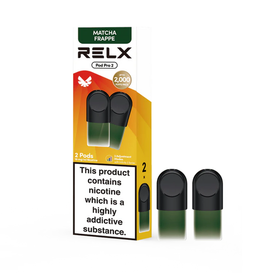 Relx Infinity Pods Matcha Frappe 2pcs 悦刻烟弹两颗装 抹茶星冰乐