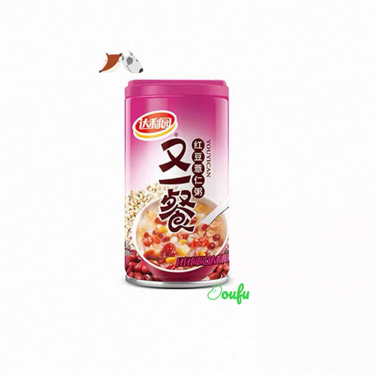 DLY Red Bean and Coix Seed Mixed Porridge 达利园红豆薏仁粥单罐 360g