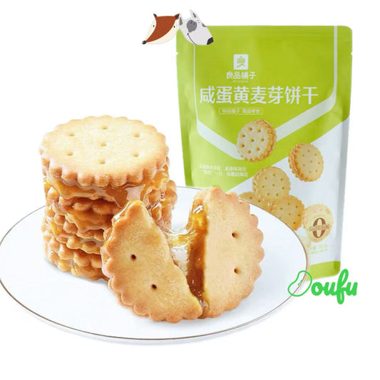 BS Salted Egg Yolk & Malt Biscuit 良品铺子咸蛋黄麦芽饼干102g