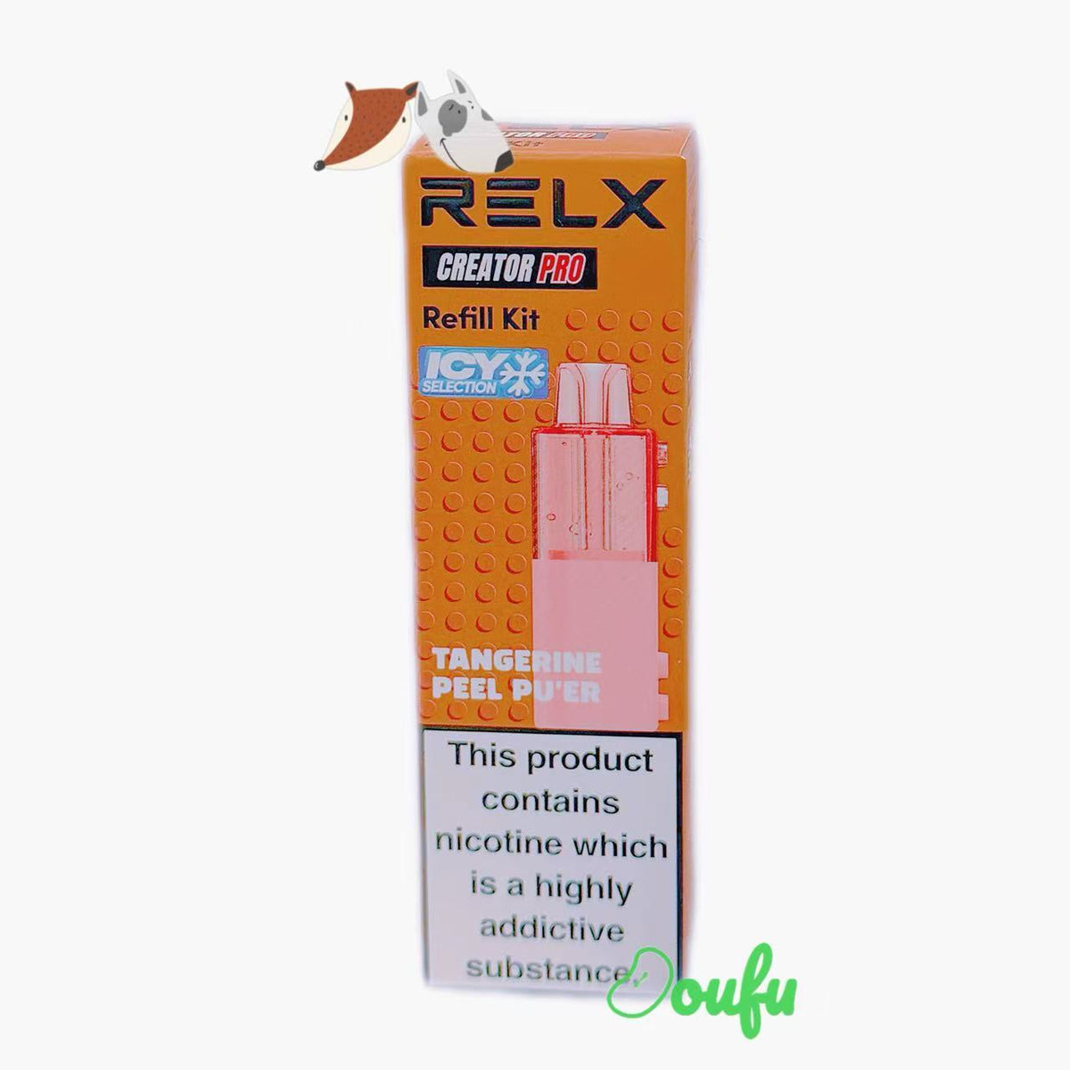 RELX Creator Pro Tangerine Peel Pu‘Er 悦刻积木系列烟弹-陈皮普洱