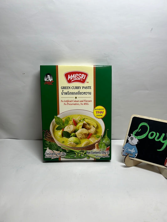 MAESRI Curry Paste Green 绿咖喱酱 100g