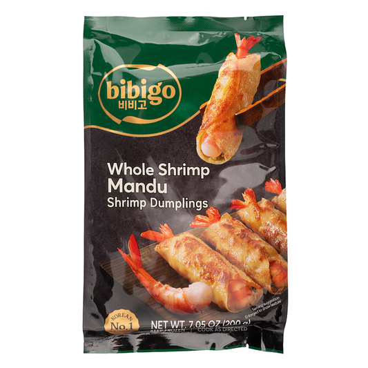 Bibigo Whole Shrimp Mandu 必品阁虾煎饺（冻柜） 200g