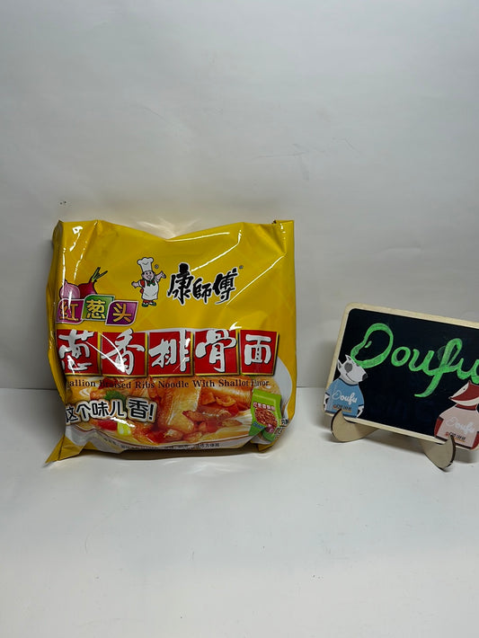 KSF Instant Noodle Scallion Pork Flavor Cup Noodles 康师傅葱香排骨面 104g