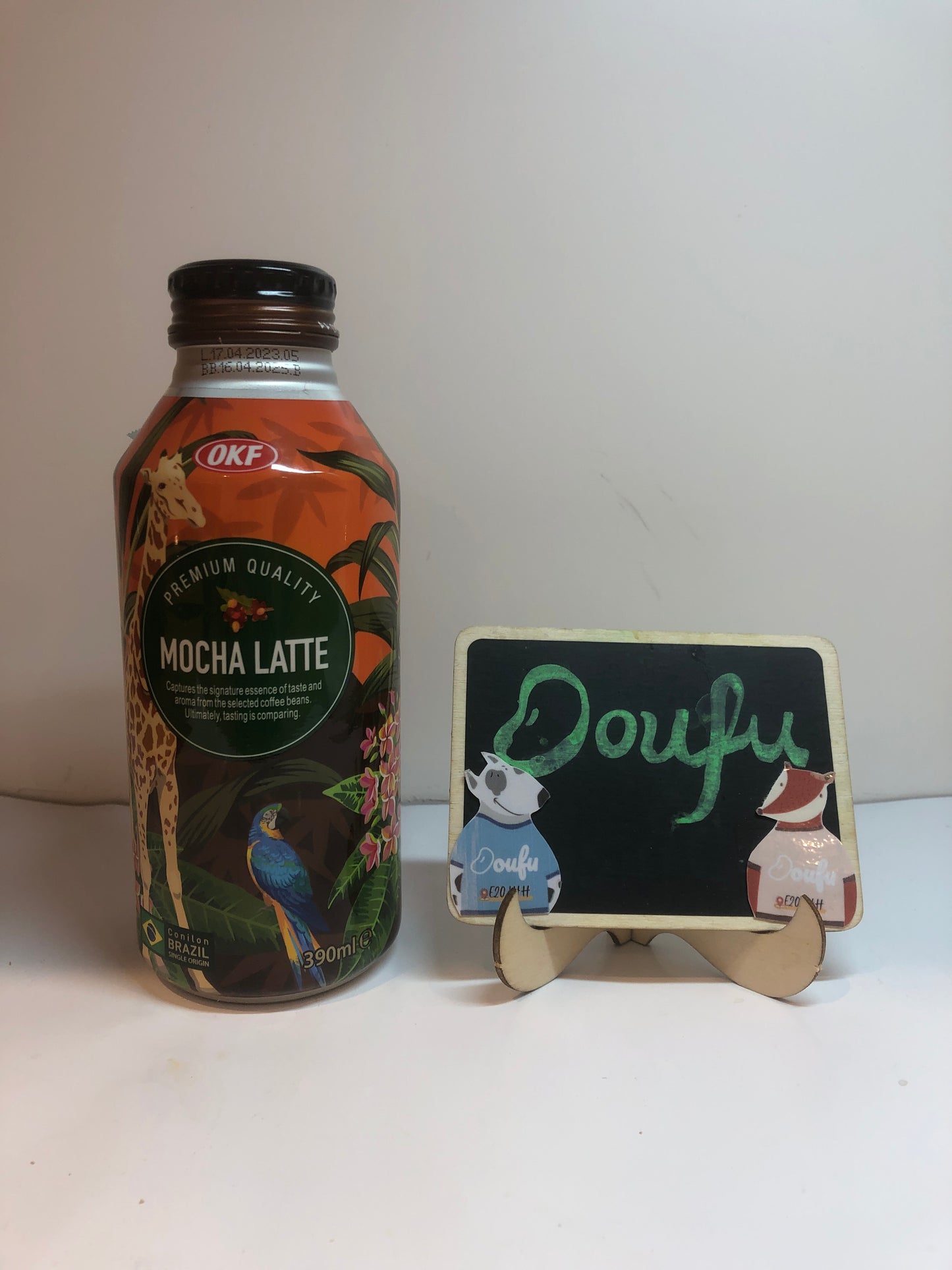 OKF Mocha Latte 抹茶拿铁 390ml
