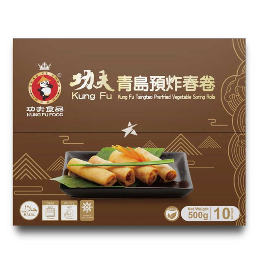 GFQDYZCJ KUNG FU PRE-FRIED VEGETABL 青岛炸春卷