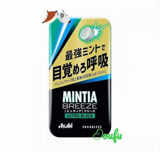 Asahi MINTIA Breeze Ultra Balck 22g 朝日薄荷清爽超黑片22g