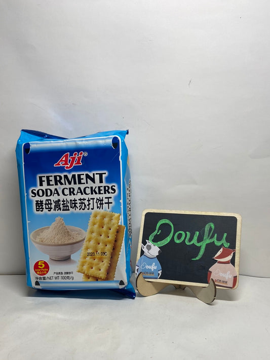 AJI ferment soda crackers 酵母减盐苏打饼干 100g
