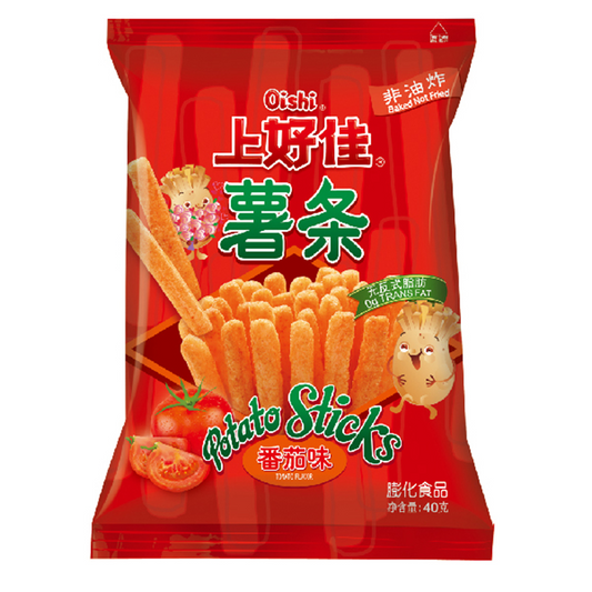 SHJ Potato Chips Tomato Flavour 上好佳薯条 番茄味 40g
