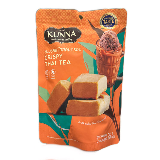 Kunna Crispy Thai Tea 泰式奶茶冻干 25g
