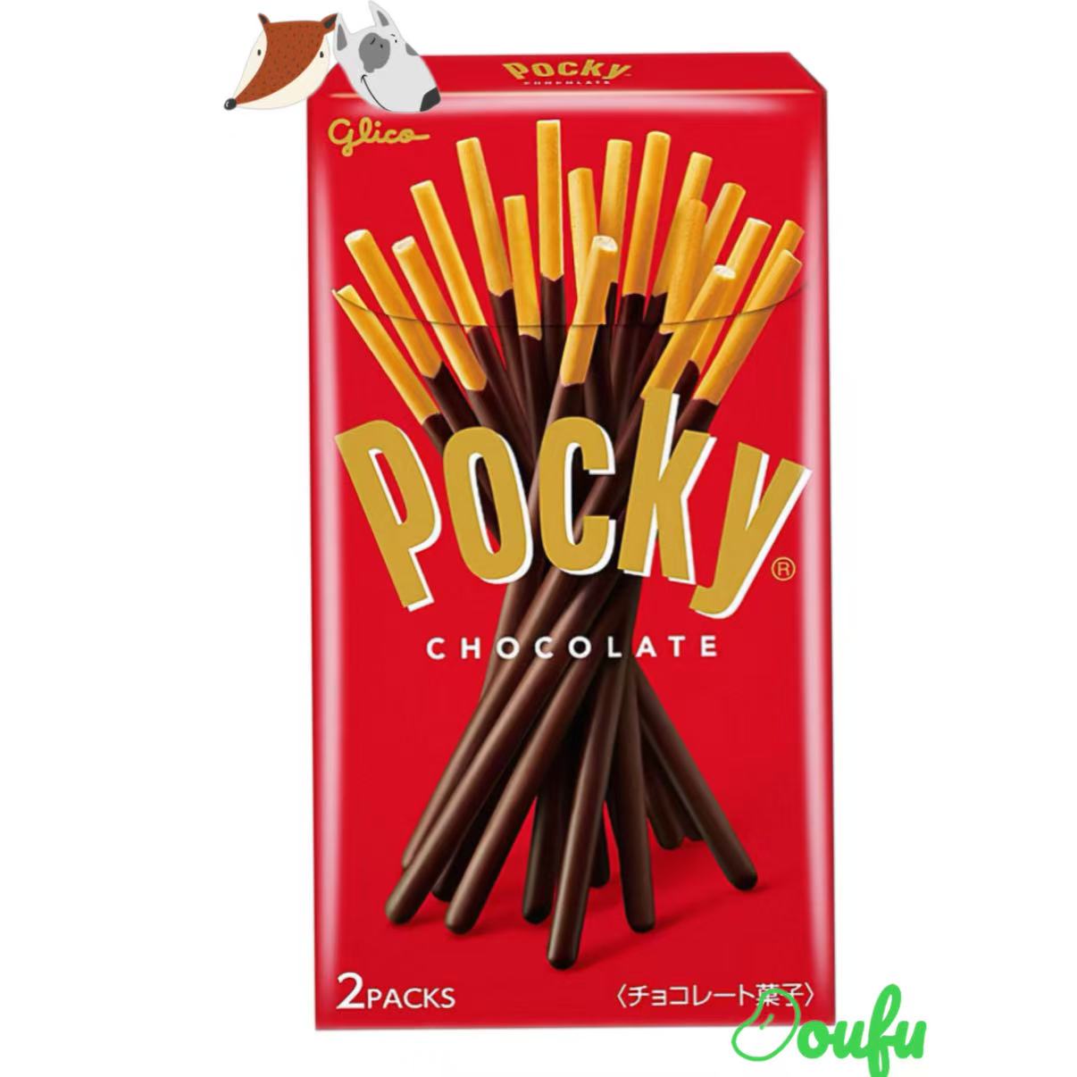 Glico Pocky Cookies Original 58g 格力高原味巧克力棒58g