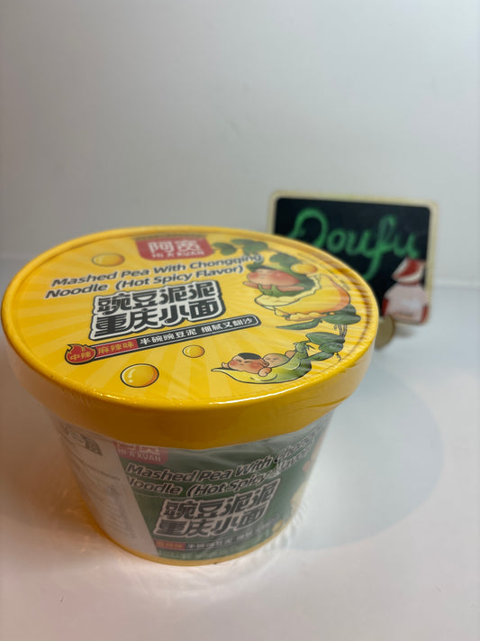 AK Chongqing Noodle & Mashed Pea Bowl 阿宽豌豆泥泥小面 145g