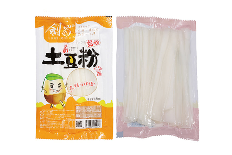 Jianshu Potato Noodles(Wide) 剑蜀土豆粉宽粉 180g