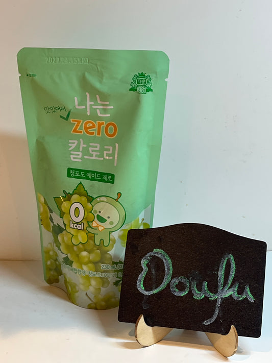 Taewoong Iam Zero Grape Ice Cup Drink韩国零糖葡萄冰杯饮料230ml