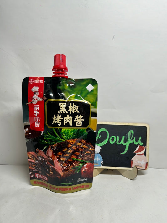 HDL BBQ Sauce-Black Pepper海底捞黑椒烧烤酱110g