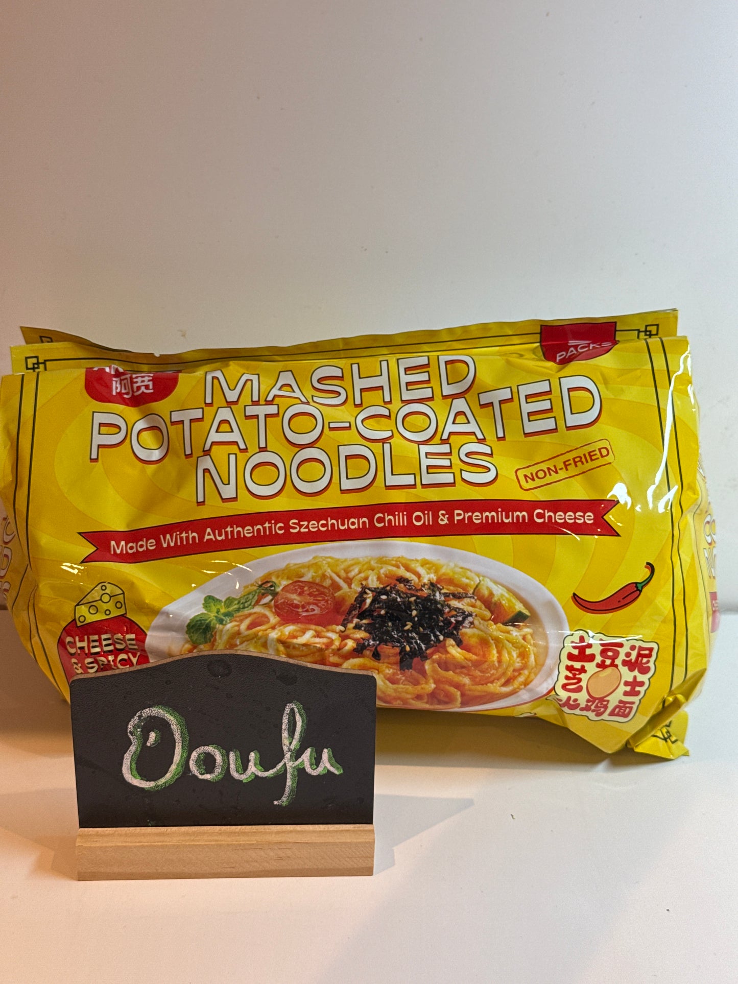 AK Mashed Potato Caoted Noodles阿宽土豆泥火鸡面525g（5pcs）