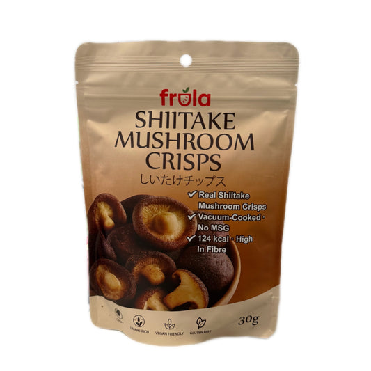 Frula Vegetable Crisps Shiitake Frula 蔬菜脆-原味蘑菇脆 30g