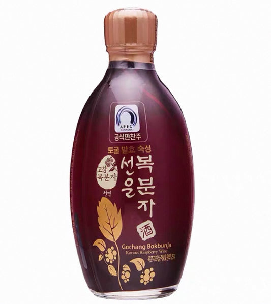 KSD SeonUn Bokbunja 禅云覆盆子酒375ml