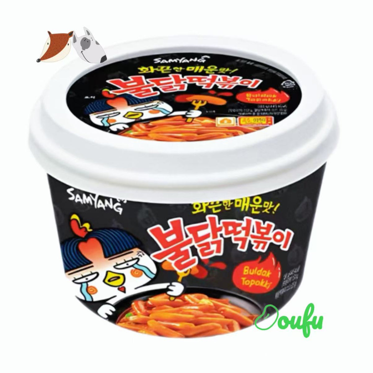 Samyang hot chic topokki 三养辣鸡味炒年糕 185g