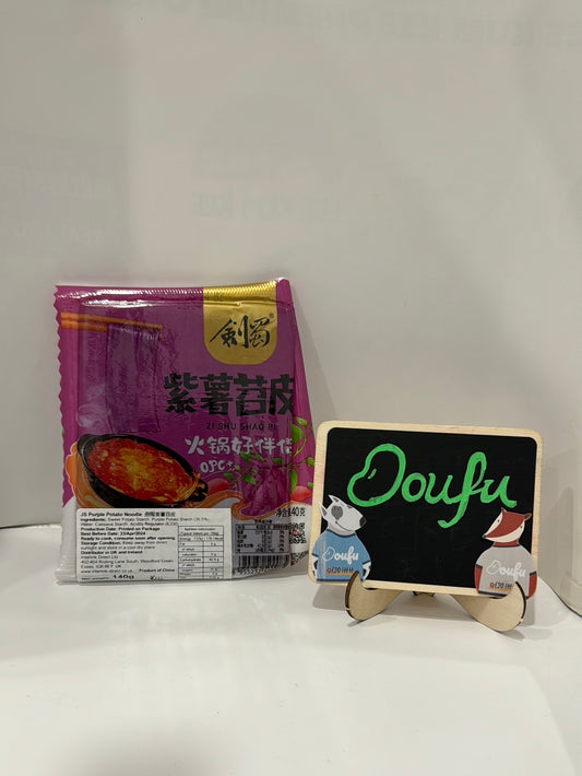 JS Purple Potato Noodle 剑蜀紫薯苕皮 140g