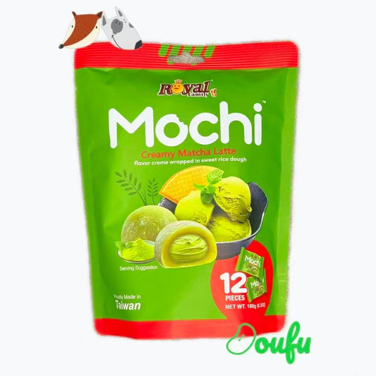 Royal Family Mochi Creamy Matcha Latte 皇族抹茶拿铁麻薯 180g
