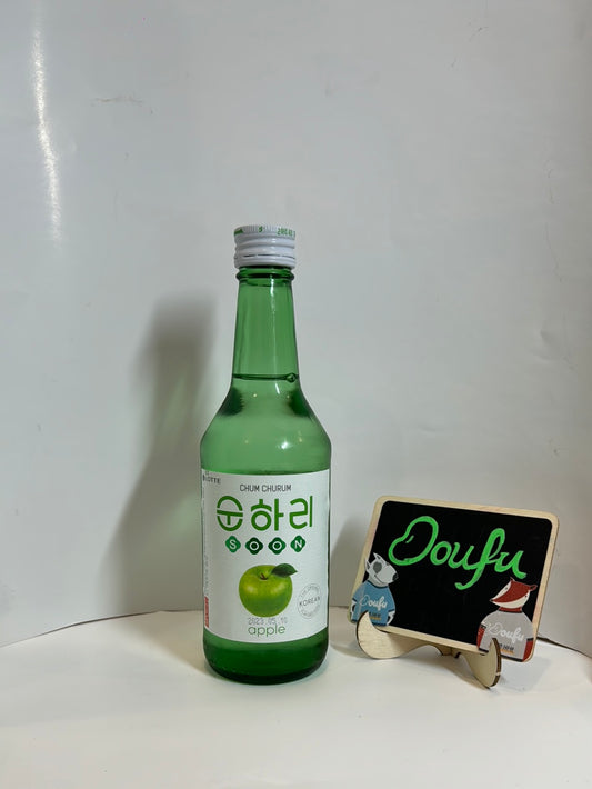 Chumchurum Sunhari Soju Apple Flv 韩国乐天烧酒苹果味 350ml