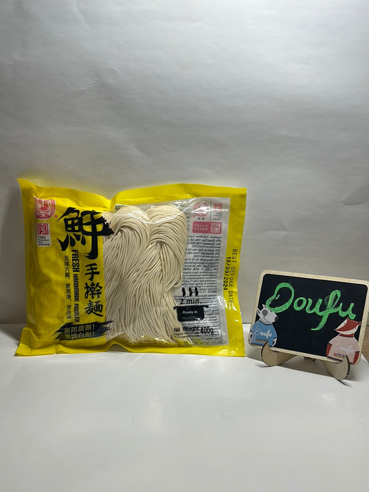 YFX SHOUGAN handmade noodles 圆福鲜-手擀面 400g