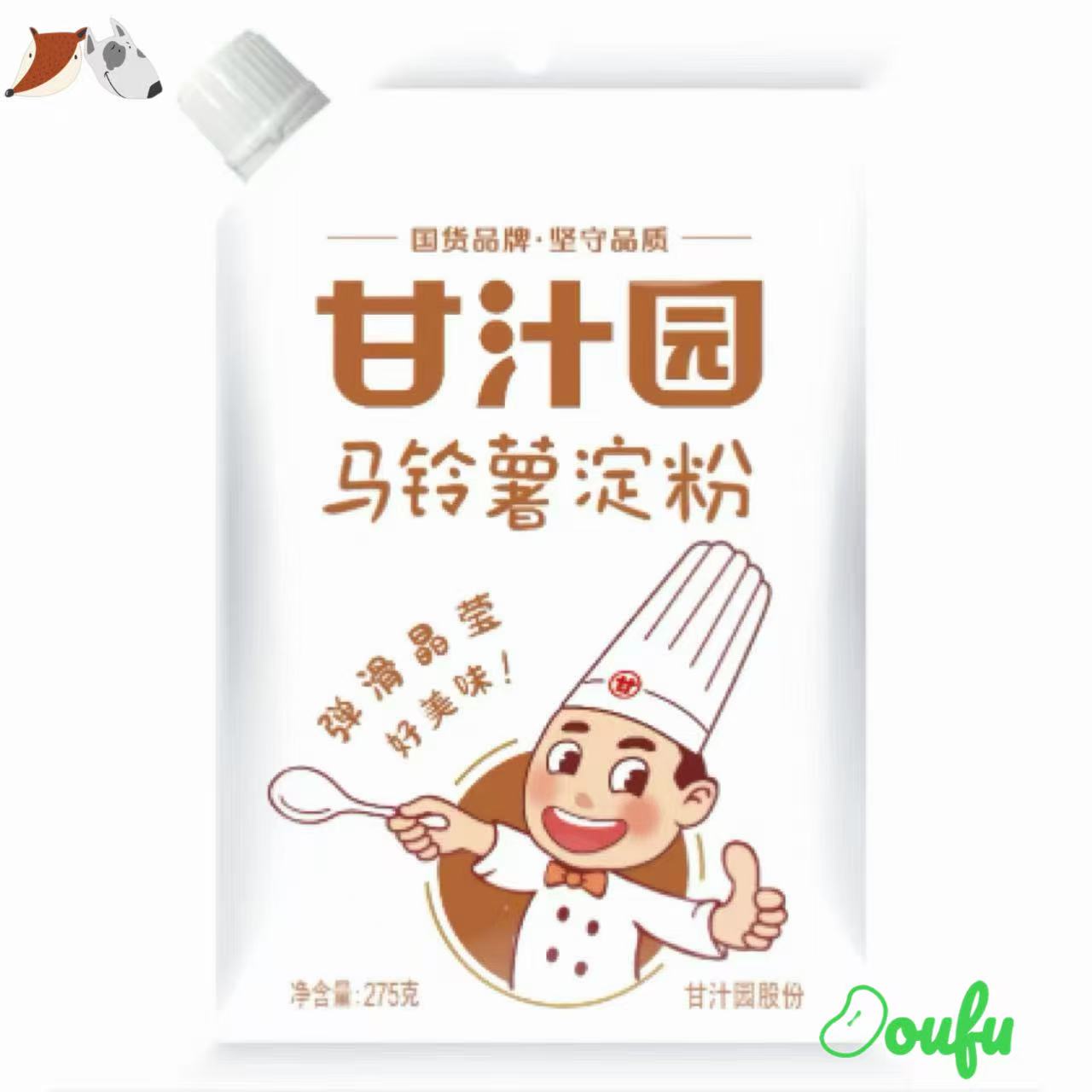 GZY Potato Starch 甘汁园 马铃薯淀粉 275g