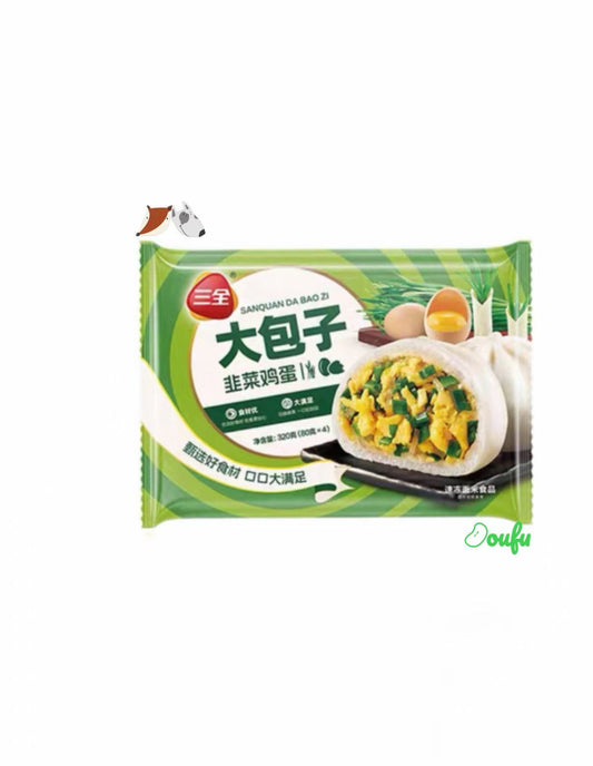 SQ Chive&Egg Bun 三全韭菜鸡蛋大包子320g