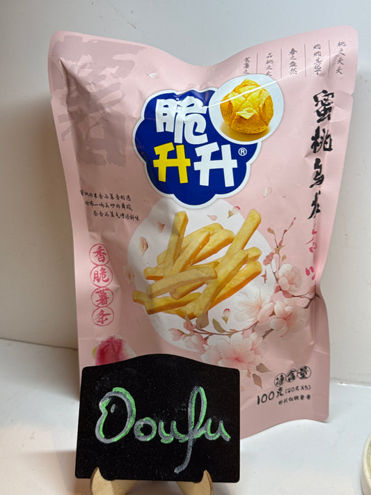 CSS Potato Sticks (Peach Oolong Tea  Flv) 脆升升香脆薯条蜜桃乌龙味100g